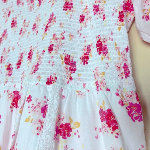 LoveShackFancy for Target Cosette Midi Dress XL Ruffles NWT Smocked Cottagecore - Picture 10 of 15